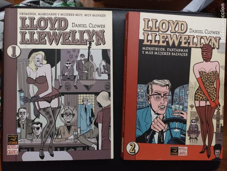 C&oacute;mics: Lloyd Llewellyn. Tomos 1 y 2. Daniel Clowes. - Foto 1