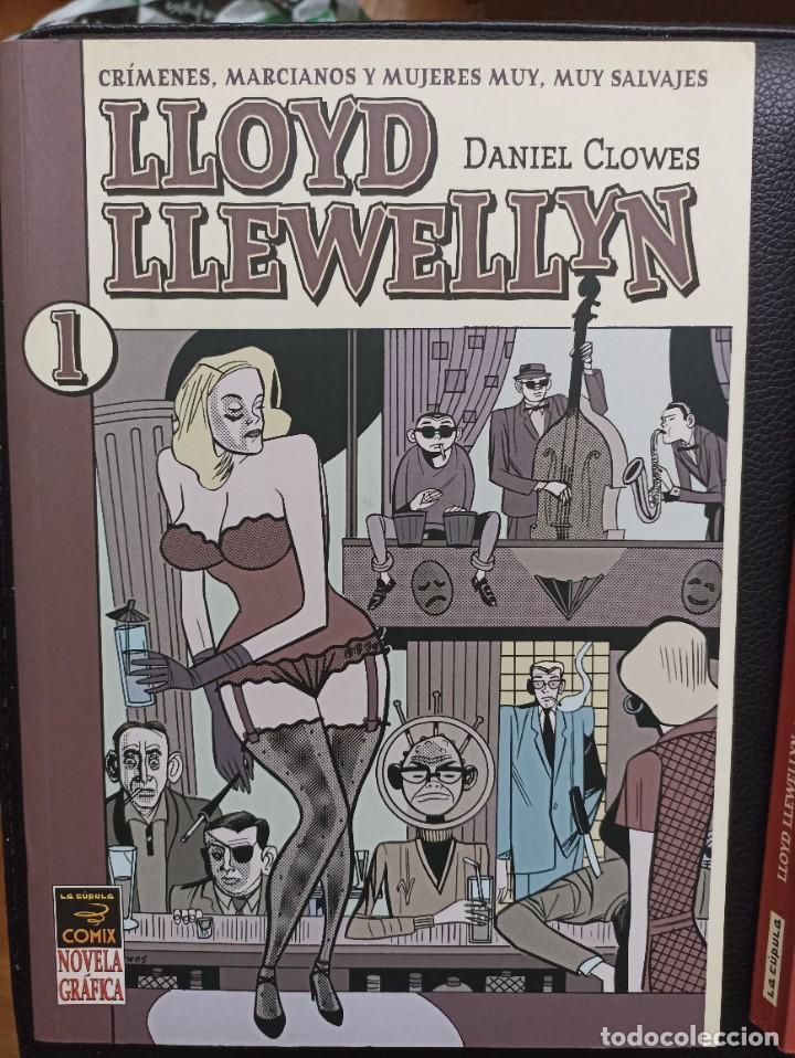 C&oacute;mics: Lloyd Llewellyn. Tomos 1 y 2. Daniel Clowes. - Foto 2