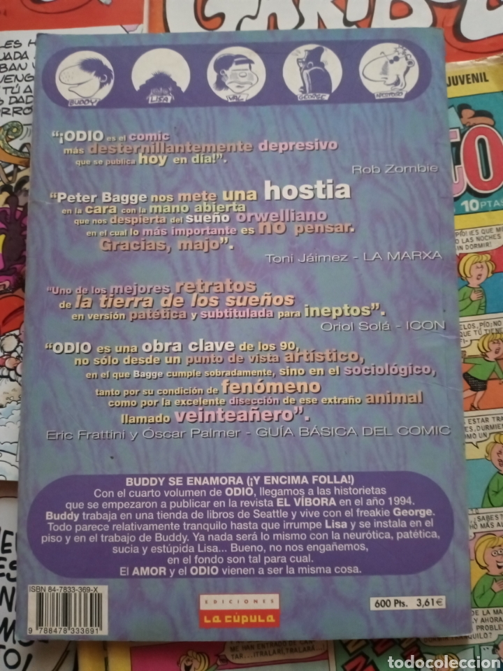 C&oacute;mics: Odio vol. 4 cj62 - Foto 2