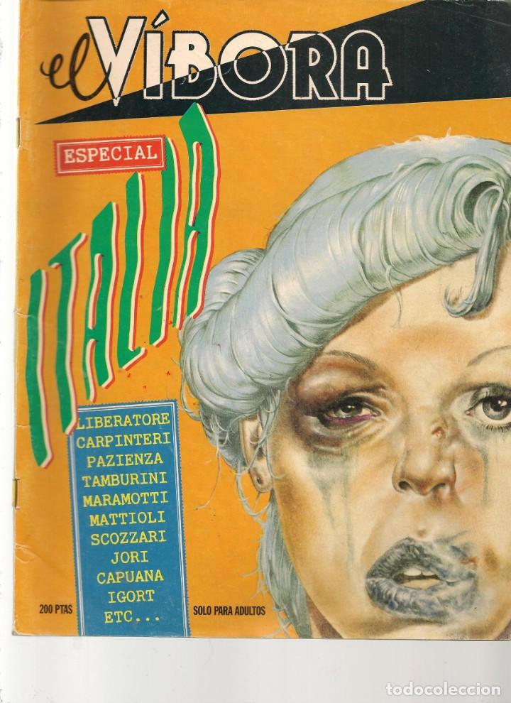 C&oacute;mics: EL V&Iacute;BORA. ESPECIAL ITALIA. EDICIONES LA C&Uacute;PULA. (B35.3) - Foto 1