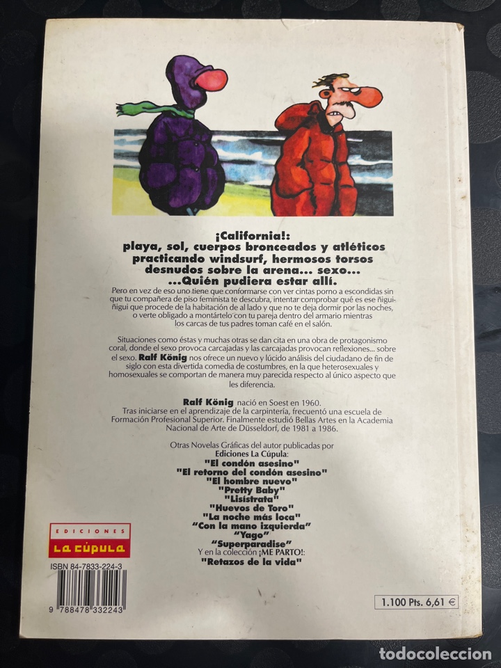 C&oacute;mics: BEACH BOYS de RALF K&Ouml;NIG 3@ EDICI&Oacute;N V&Iacute;BORA COMIX ( 1993 ) - Foto 2