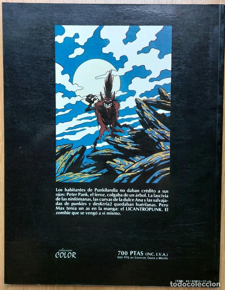 C&oacute;mics: PETER PANK : EL LICANTROPUNK DE MAX 1&ordf; EDICION- LA CUPULA- 1987-BUEN ESTADO. - Foto 2
