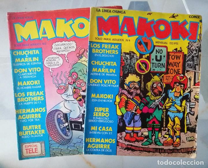 C&oacute;mics: MAKOKI 1&ordf; EPOCA - N&ordm; 4 Y 5 - LA C&Uacute;PULA - 1983 - Foto 1