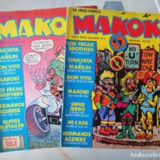 Cómics: MAKOKI 1ª EPOCA - Nº 4 Y 5 - LA CÚPULA - 1983. Lote 348688028