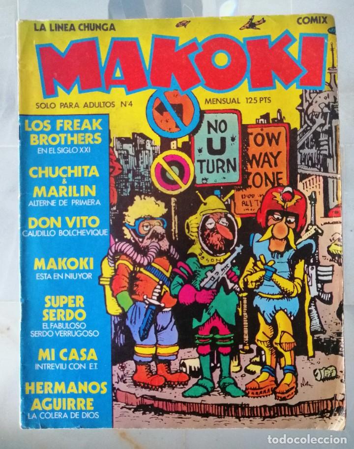 C&oacute;mics: MAKOKI 1&ordf; EPOCA - N&ordm; 4 Y 5 - LA C&Uacute;PULA - 1983 - Foto 2