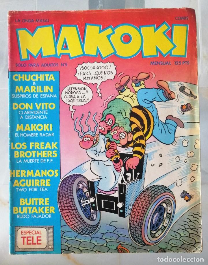 C&oacute;mics: MAKOKI 1&ordf; EPOCA - N&ordm; 4 Y 5 - LA C&Uacute;PULA - 1983 - Foto 4