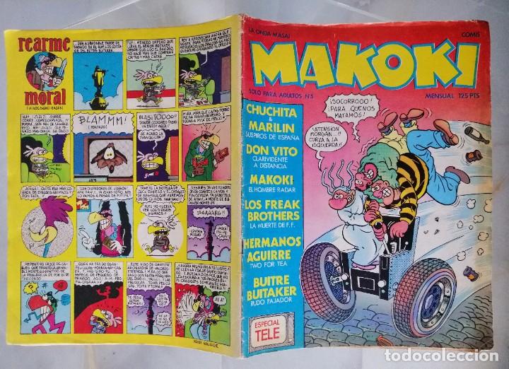 C&oacute;mics: MAKOKI 1&ordf; EPOCA - N&ordm; 4 Y 5 - LA C&Uacute;PULA - 1983 - Foto 5