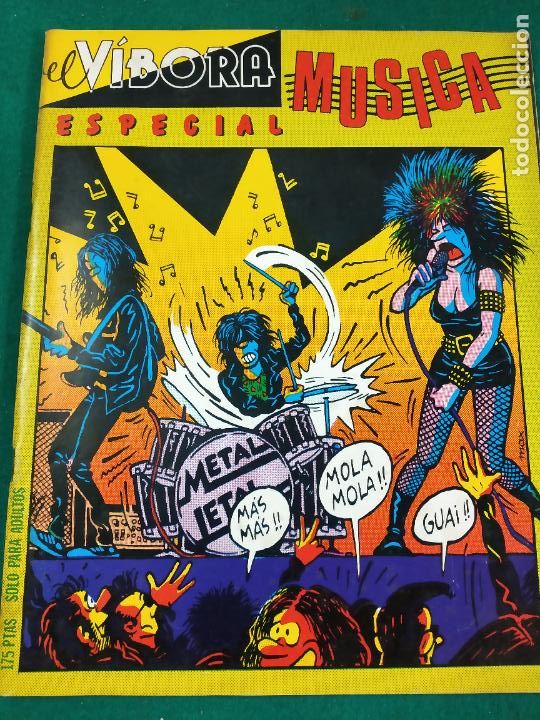 C&oacute;mics: EL VIBORA ESPECIAL MUSICA EDICIONES LA CUPULA - Foto 1