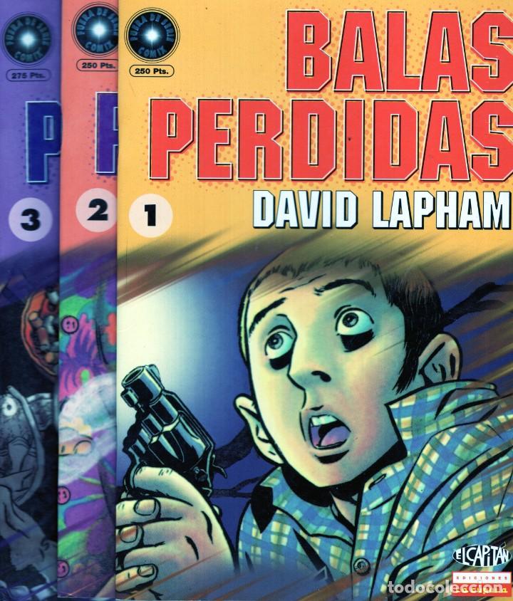 C&oacute;mics: BALAS PERDIDAS (DAVID LAPHAM) LOTE CON LOS NUMEROS 1 AL 18 - LA CUPULA - ESTADO EXCELENTE - Foto 1