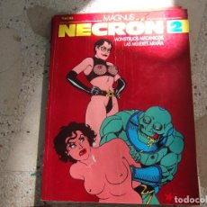 Comics : MAGNUS,NECRON Nº 2, MONSTRUOS MECANICOS,LAS MUJERES ARAÑA, LA CUPULA, VIBORA, 1989. Lote 361323320