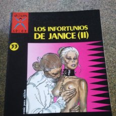 Cómics: COLECCION X -- Nº 3 -- LOS INFORTUNIOS DE JANICE (II) -- GOTHA -- LA CUPULA --. Lote 364632541
