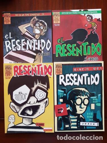 C&oacute;mics: Col.Brut Comix.Diario del Resentido.Completa 4 Comics.Juaco.La Cupula - Foto 1