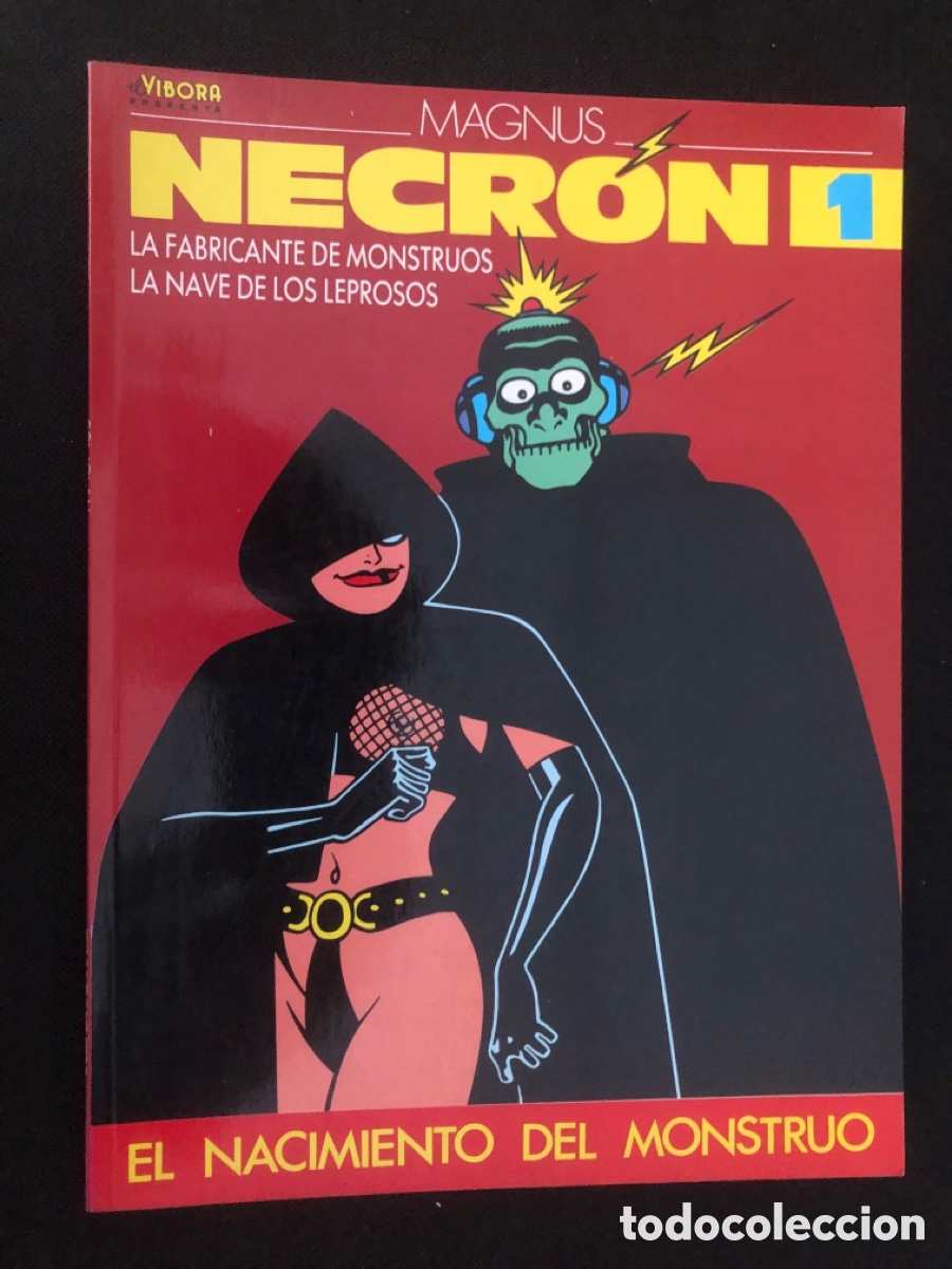 C&oacute;mics: COLECCION COMPLETA 7 EJEMPLARES MAGNUS NECRON EDITORIA LA CUPULA EL VIBORA - Foto 2