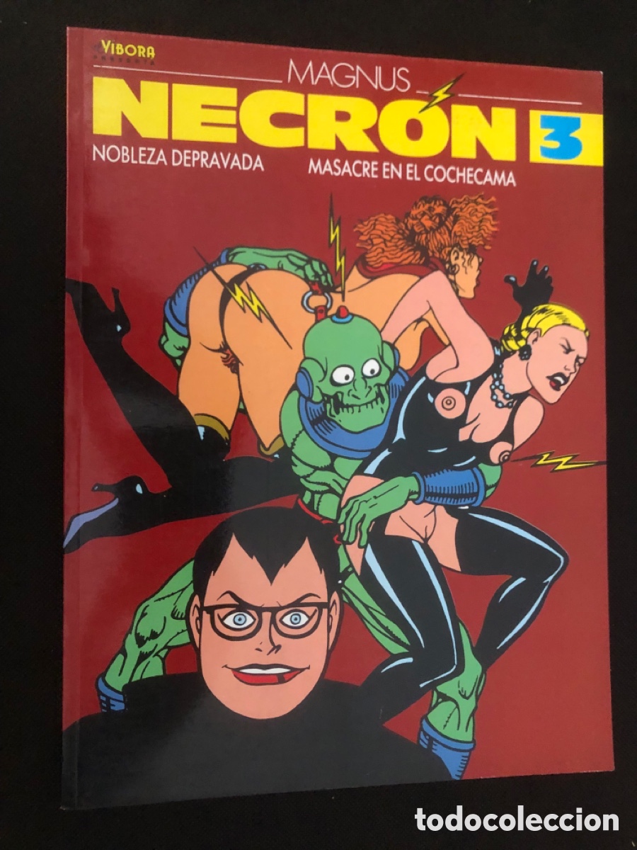 C&oacute;mics: COLECCION COMPLETA 7 EJEMPLARES MAGNUS NECRON EDITORIA LA CUPULA EL VIBORA - Foto 4