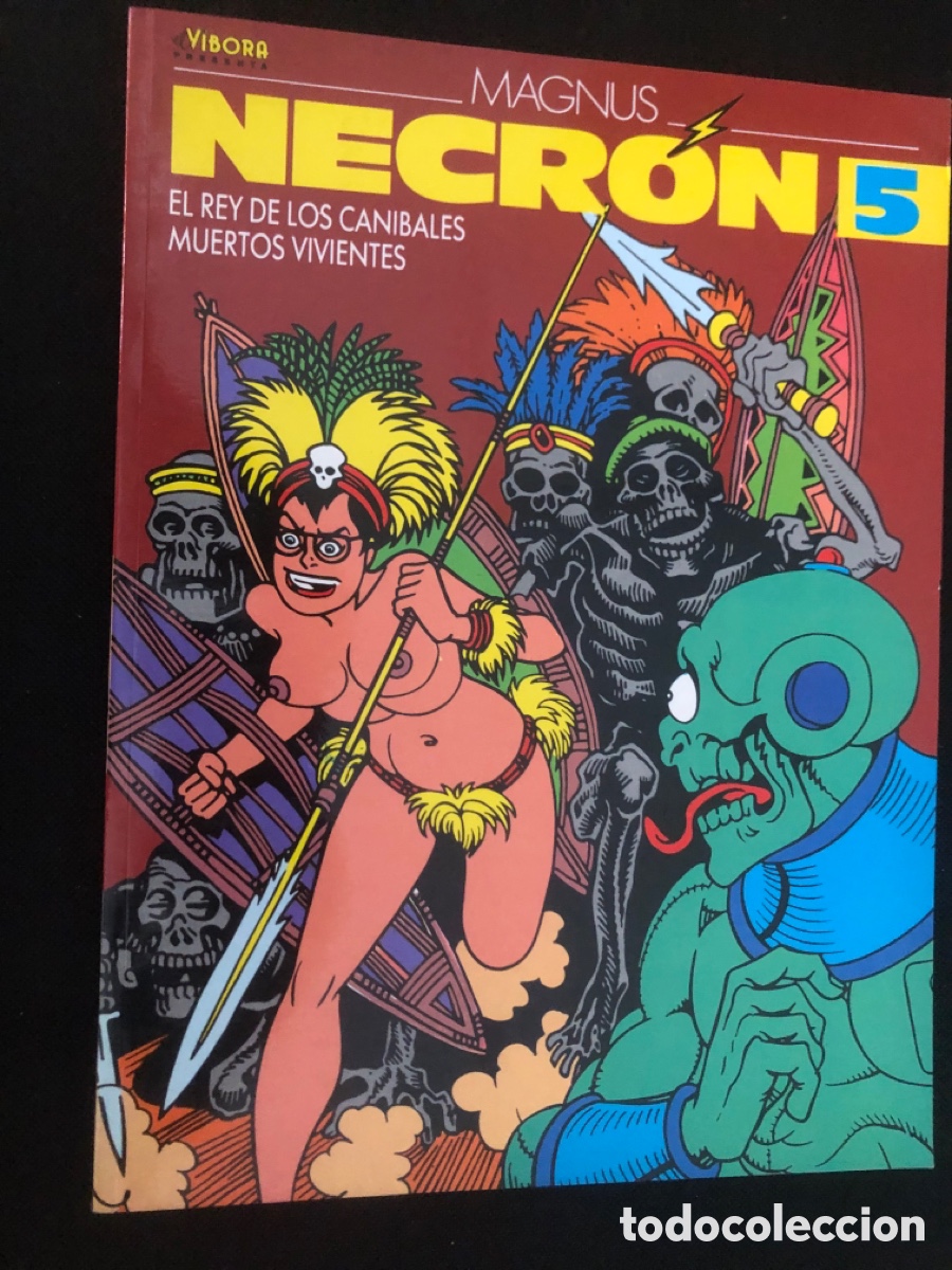 C&oacute;mics: COLECCION COMPLETA 7 EJEMPLARES MAGNUS NECRON EDITORIA LA CUPULA EL VIBORA - Foto 6