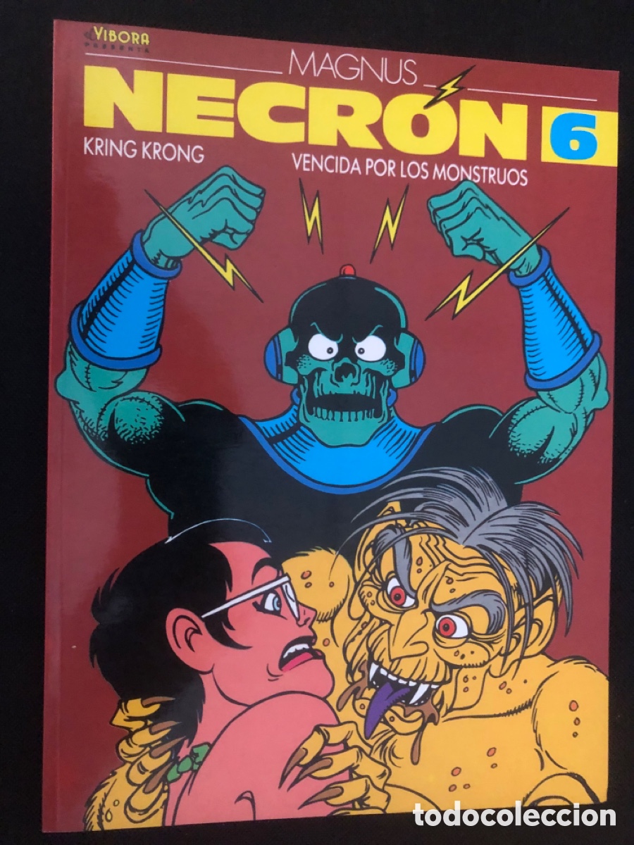 C&oacute;mics: COLECCION COMPLETA 7 EJEMPLARES MAGNUS NECRON EDITORIA LA CUPULA EL VIBORA - Foto 7