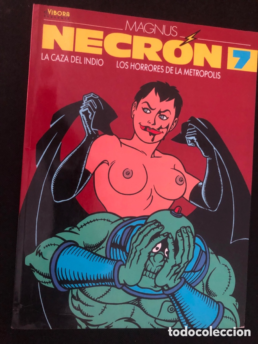 C&oacute;mics: COLECCION COMPLETA 7 EJEMPLARES MAGNUS NECRON EDITORIA LA CUPULA EL VIBORA - Foto 8
