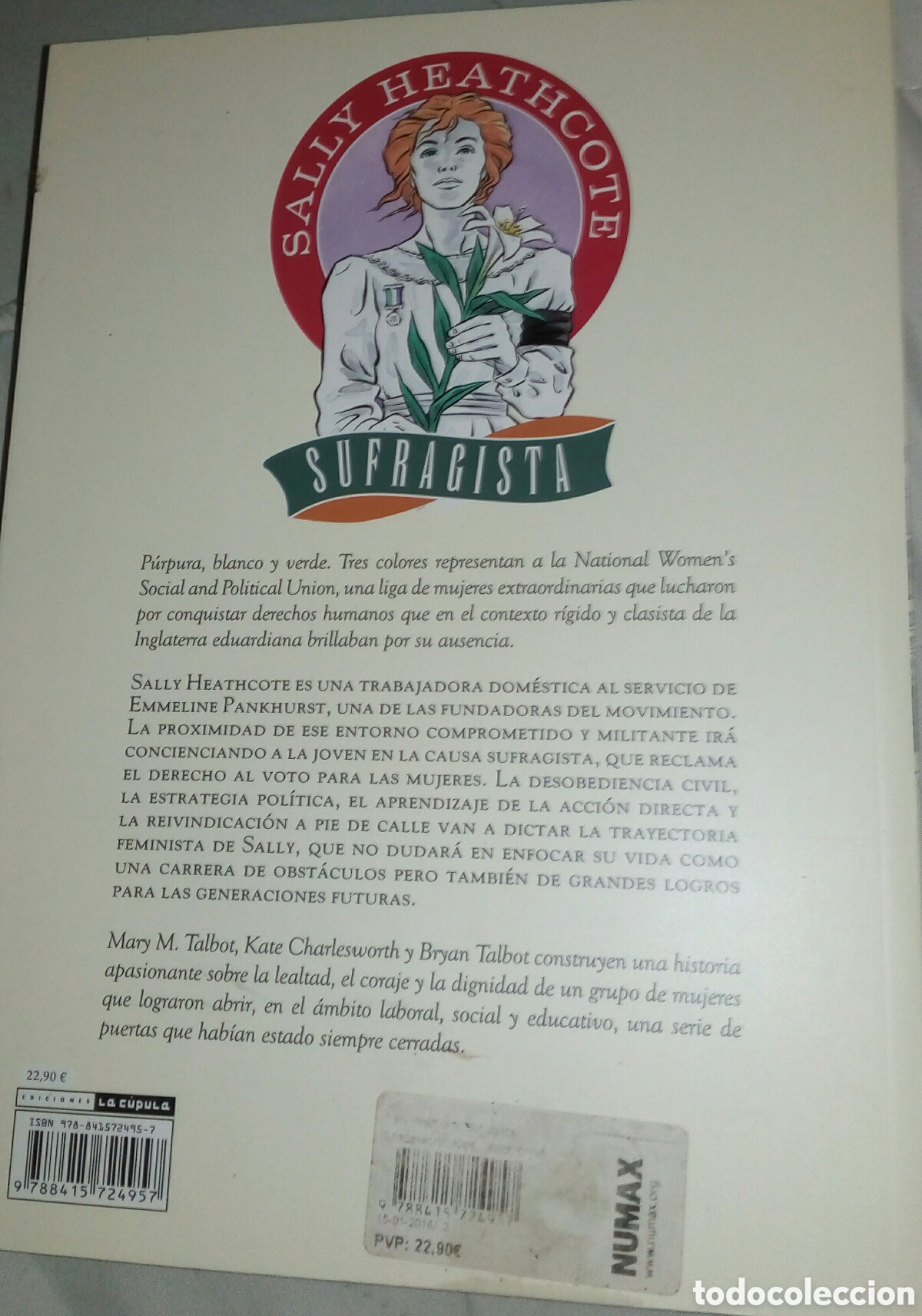 C&oacute;mics: SALLY HEATHCOTE SUFRAGISTA. LA C&Uacute;PULA. C&Oacute;MIC - Foto 2
