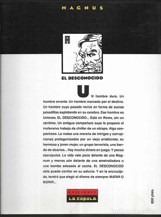 C&oacute;mics: Desconocido, El. (2) Muerte en Roma Vibora Comix - Foto 2