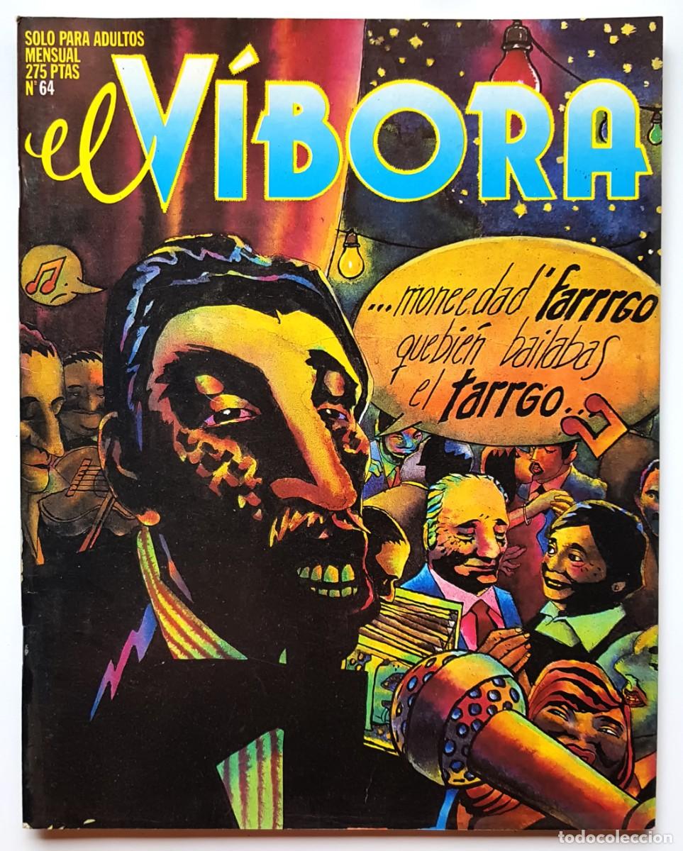 C&oacute;mics: EL VIBORA N&ordm; 64 COMIX PARA SUPERVIVIENTES EDICIONES LA CUPULA 1985 EXCELENTE - Foto 1