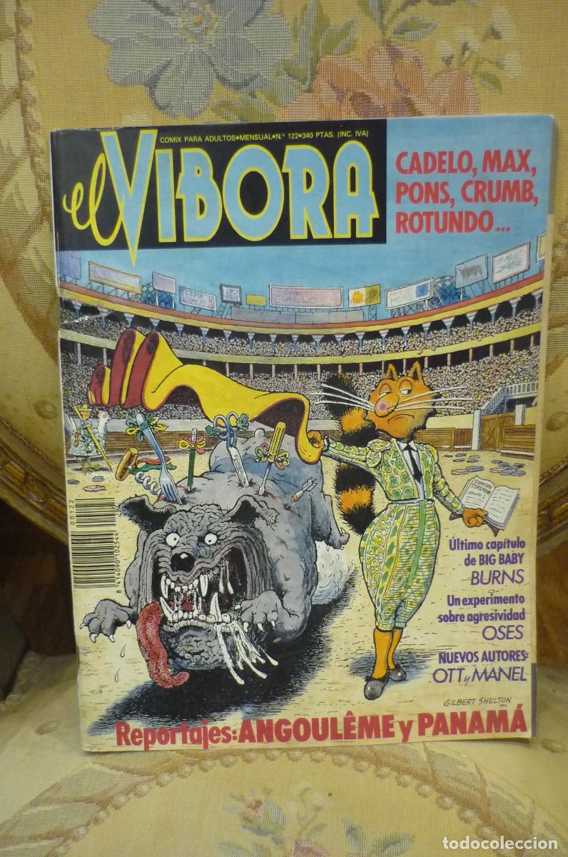 C&oacute;mics: EL V&Iacute;BORA N&ordm; 122. EDICIONES LA C&Uacute;PULA 1984. - Foto 1