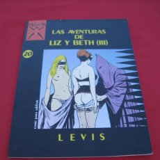 Cómics: COLECCION X - Nº 20 - LAS AVENTURAS DE LIZ Y BETH ( III ) - LEVIS - EDICIONES LA CUPULA.. Lote 401845364