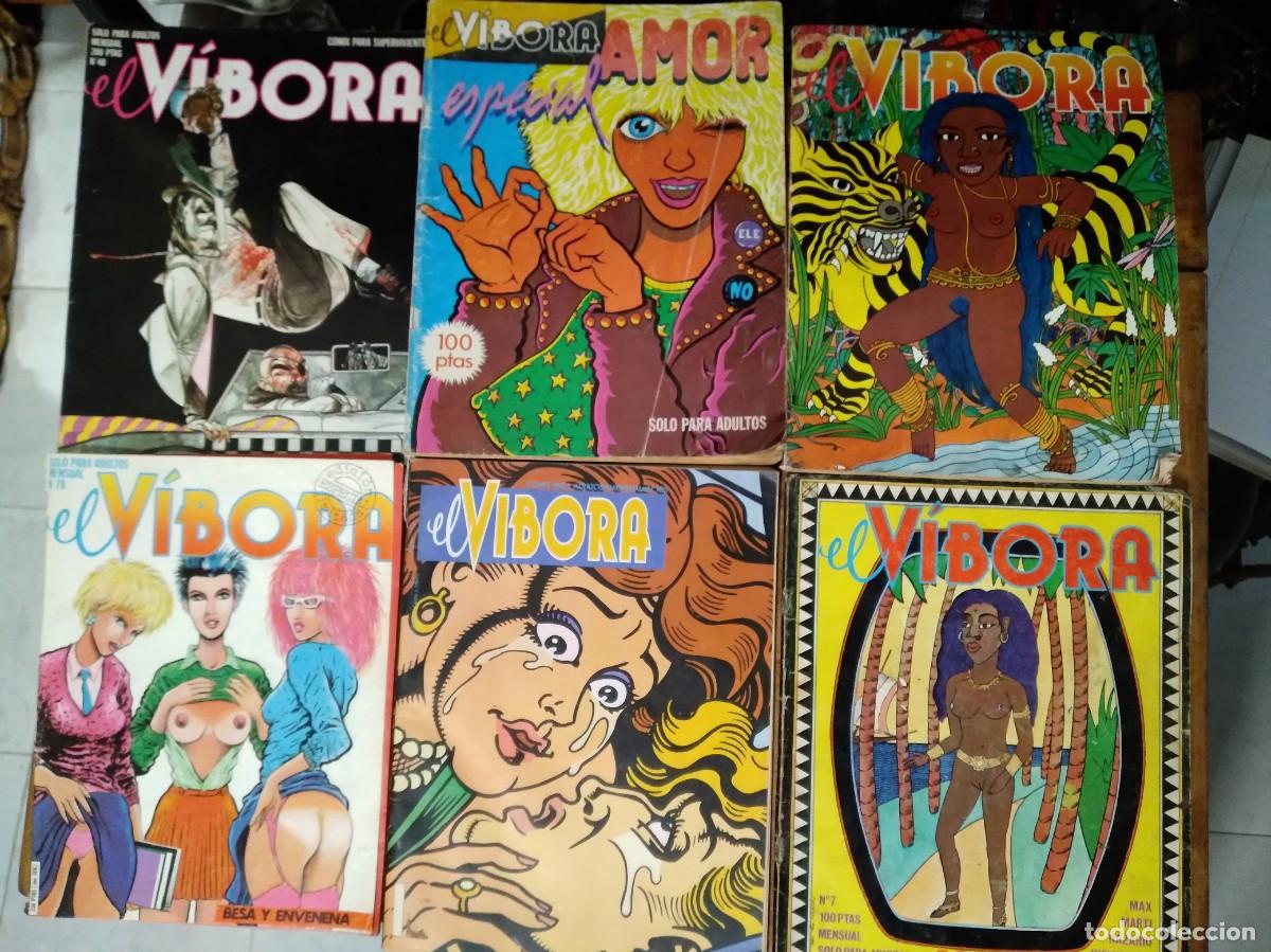 C&oacute;mics: Lote 6 Revistas Vibora - Foto 1