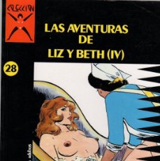 Fumetti: LAS AVENTURAS DE LIZ Y BETH (IV). COLECCION X Nº 28. LEVIS. LA CUPULA 1990