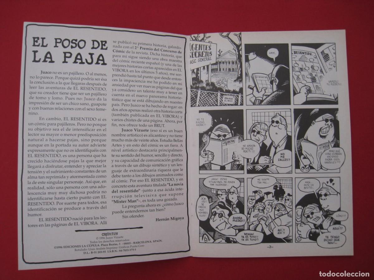 C&oacute;mics: EL RESENTIDO - N&ordm; 1 - JUACO - EDICIONES LA CUPULA. - Foto 7