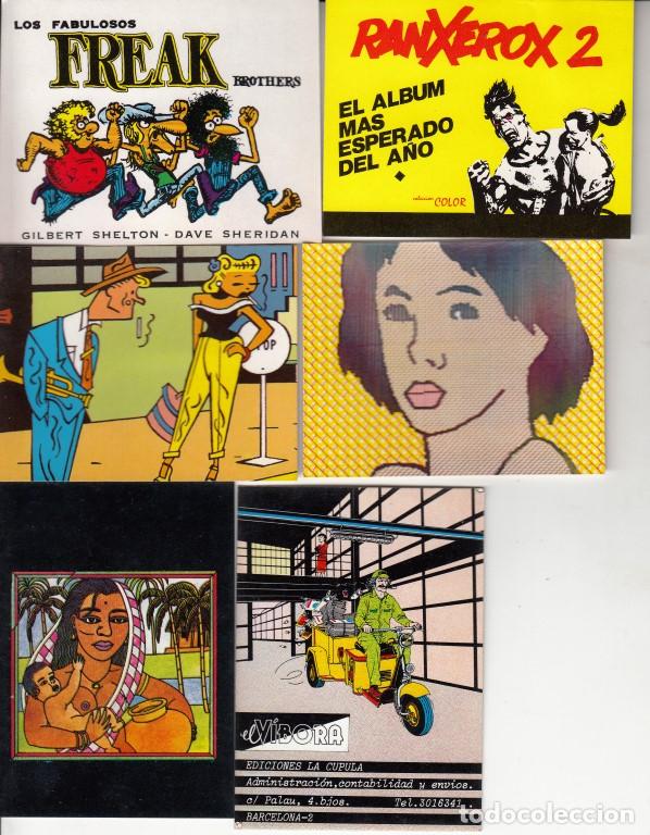C&oacute;mics: 19 Mini postales y calendarios diferentes de Ediciones La C&uacute;pula, 1981 a 1984 - CLC - Foto 2