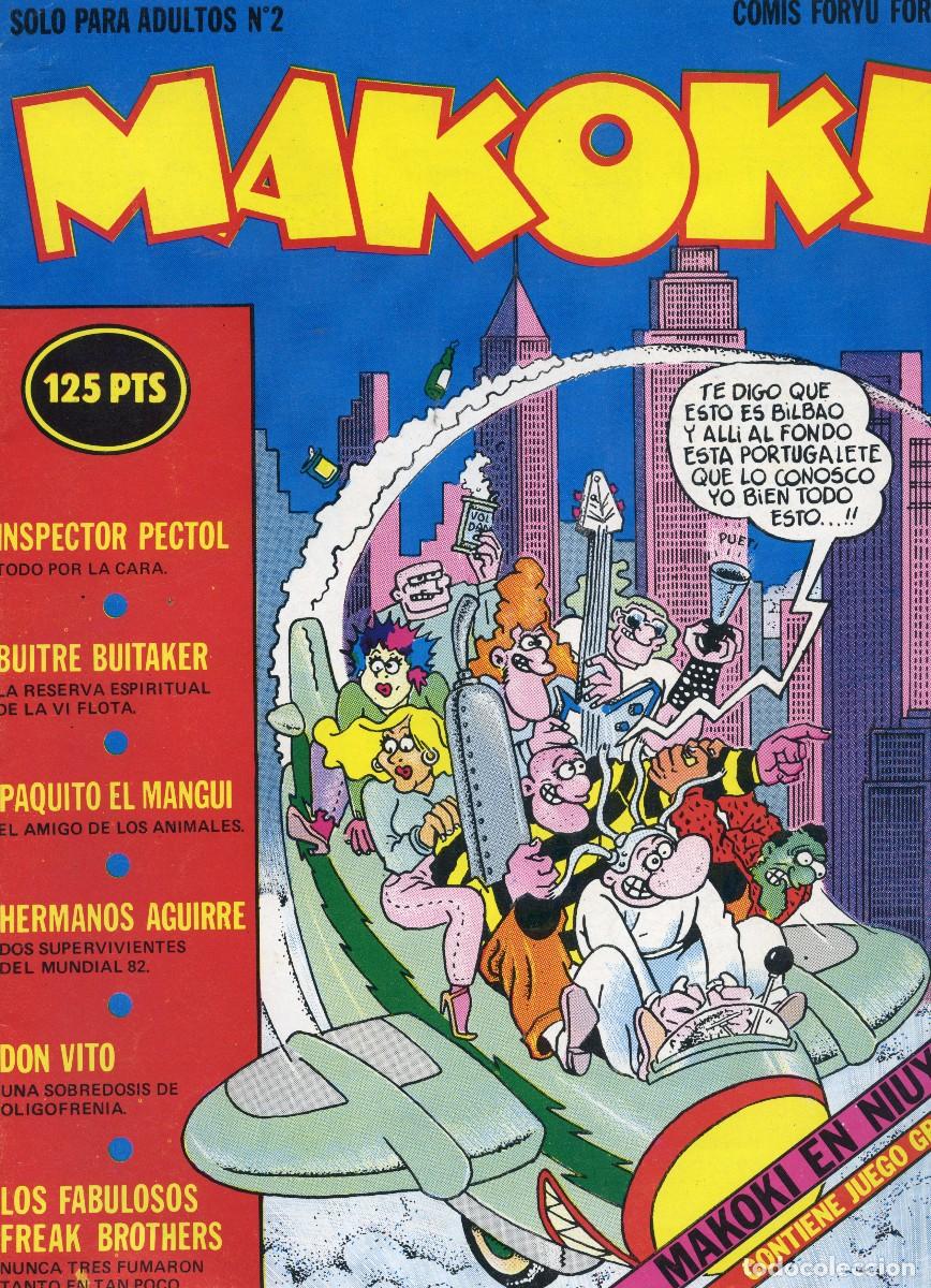 C&oacute;mics: MAKOKI 1&ordf; EPOCA N&ordm; 2 - LA C&Uacute;PULA - OCTUBRE 1982 - Foto 1