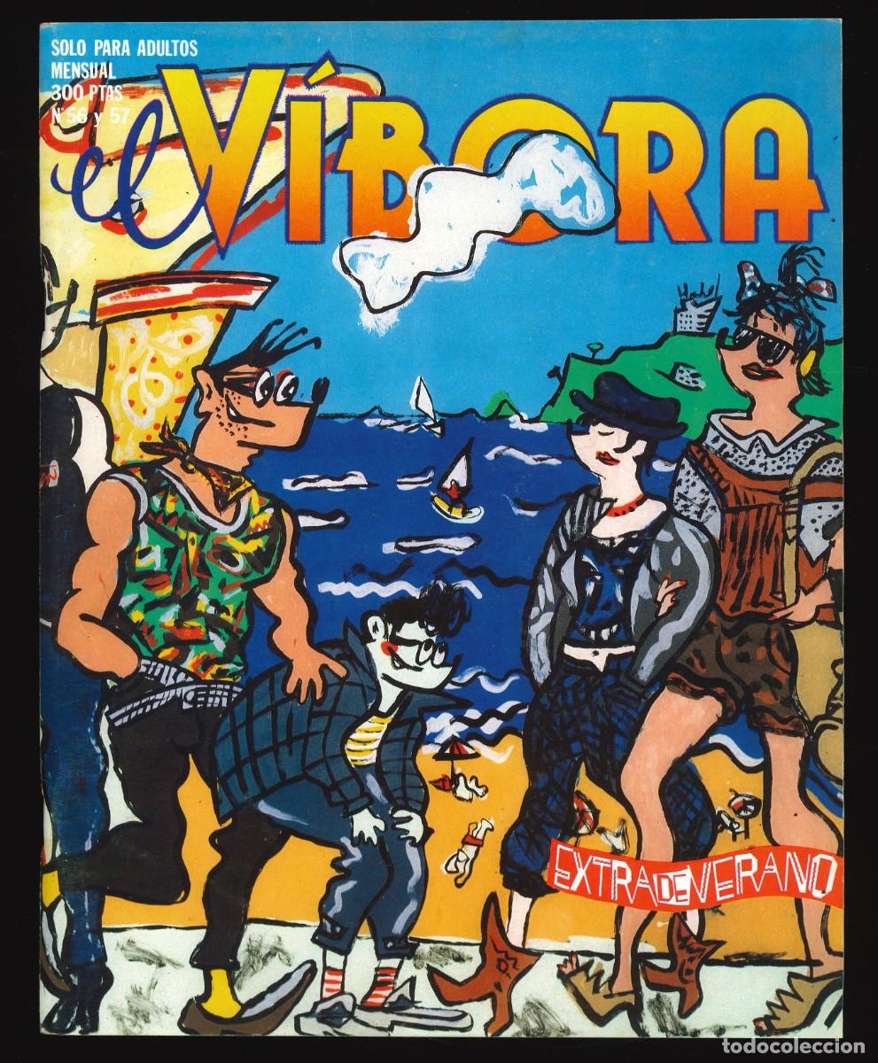 C&oacute;mics: EL V&Iacute;BORA - EDICIONES LA C&Uacute;PULA / N&Uacute;MERO 56/57 (N&Uacute;MERO DOBLE EXTRA DE VERANO) - Foto 1
