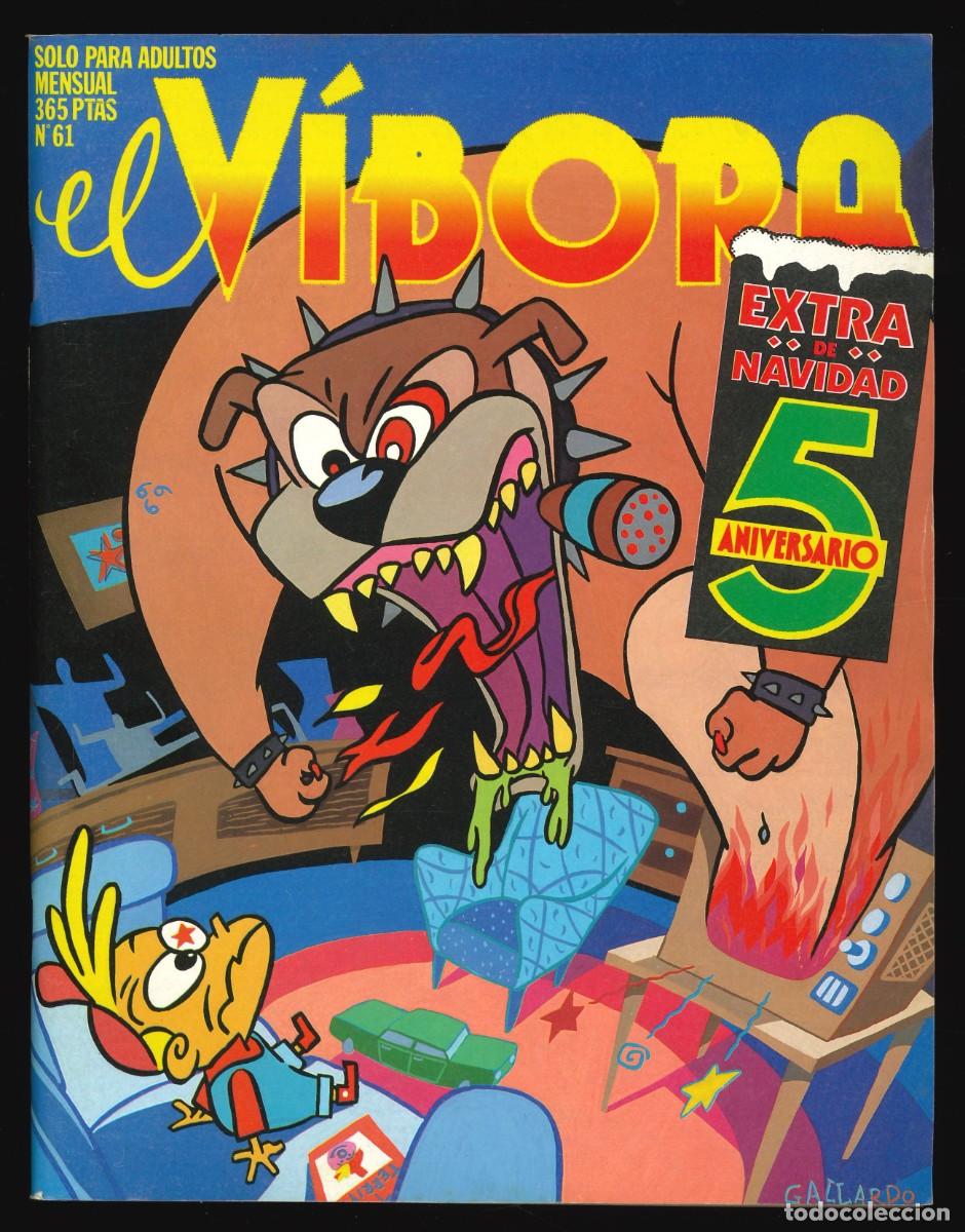 C&oacute;mics: EL V&Iacute;BORA - EDICIONES LA C&Uacute;PULA / N&Uacute;MERO 61 (EXTRA NAVIDAD) - Foto 1