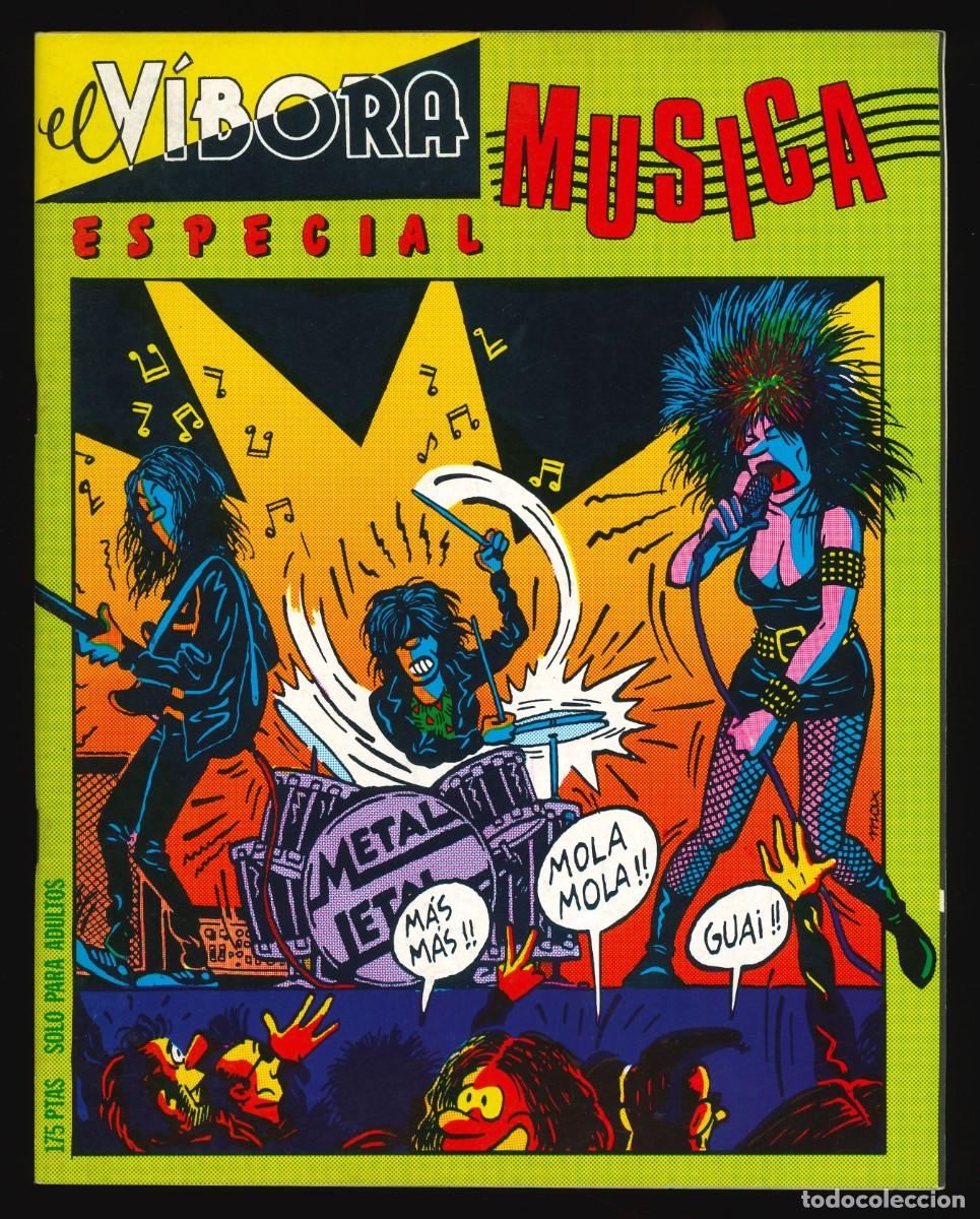 C&oacute;mics: EL V&Iacute;BORA - EDICIONES LA C&Uacute;PULA / ESPECIAL M&Uacute;SICA - Foto 1