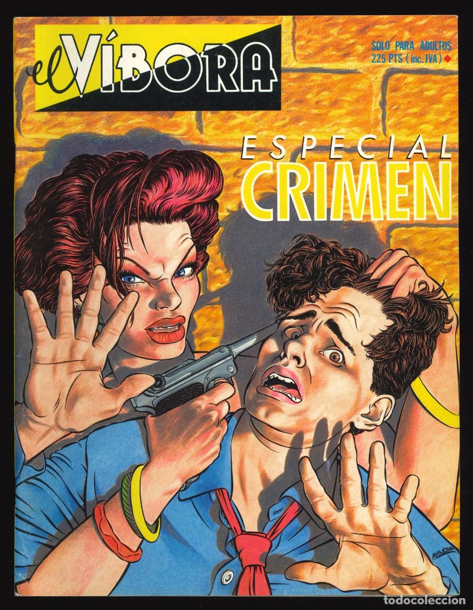 C&oacute;mics: EL V&Iacute;BORA - EDICIONES LA C&Uacute;PULA / ESPECIAL CRIMEN - Foto 1