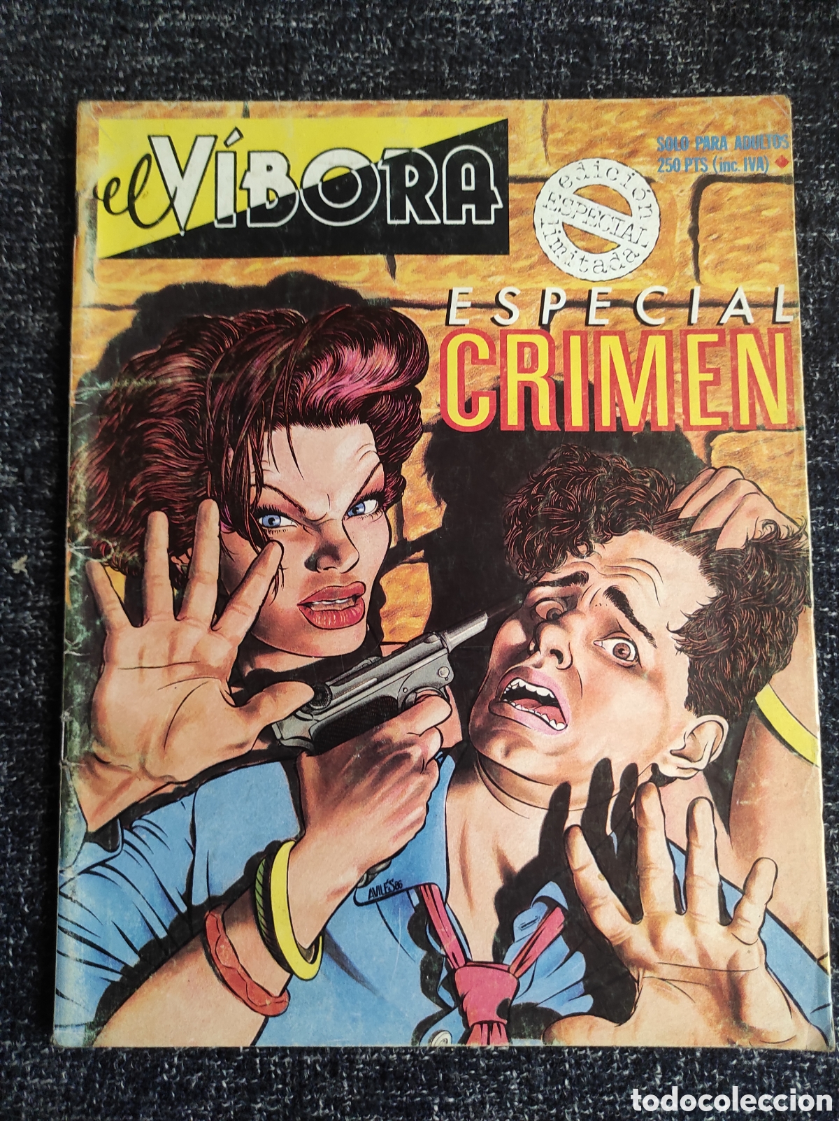 C&oacute;mics: EL V&Iacute;BORA, ESPECIAL CRIMEN - EDITA : LA CUPULA - Foto 1
