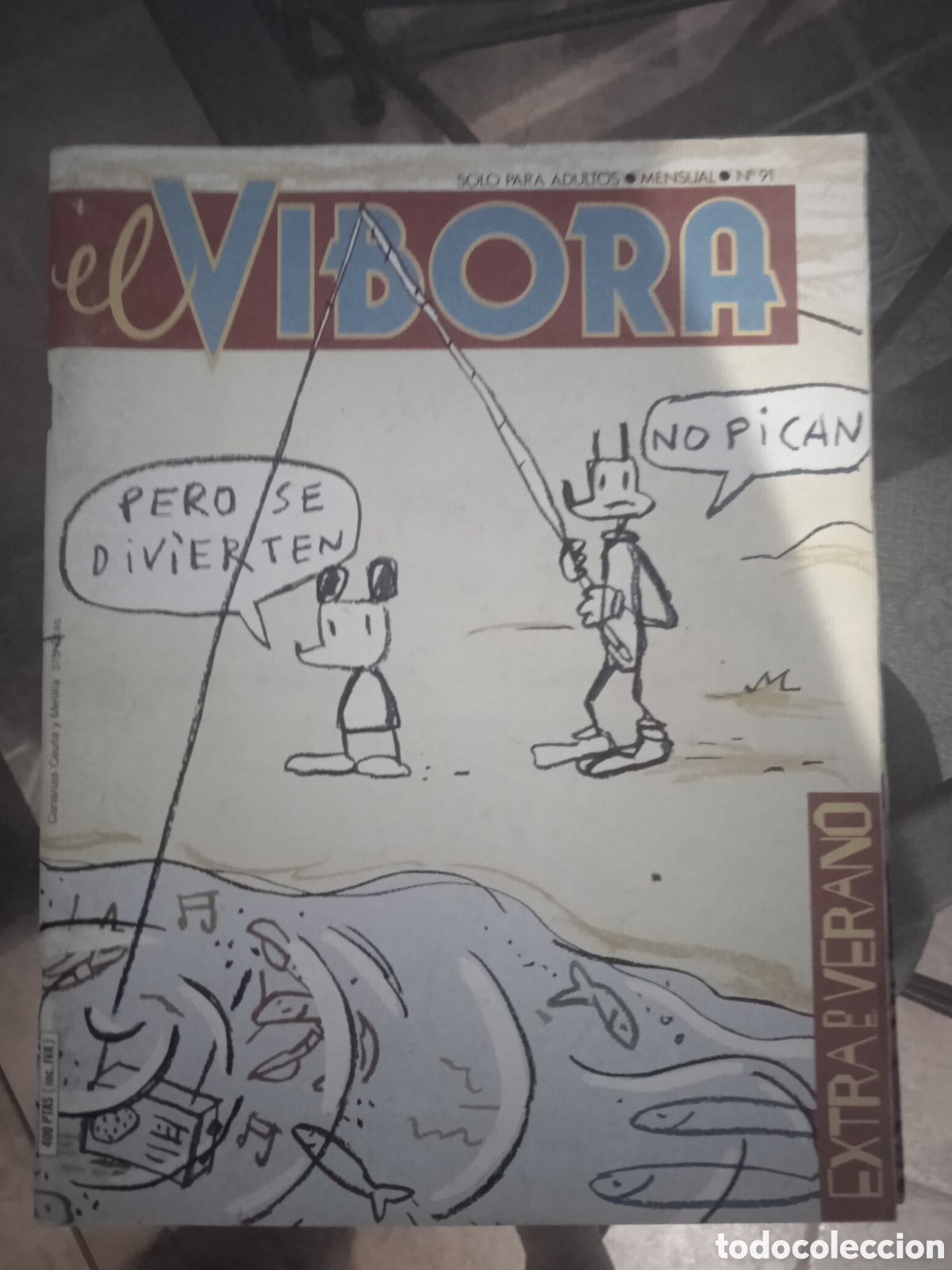 C&oacute;mics: 6 n&uacute;meros el vibora sin manchas ni rotos - Foto 4