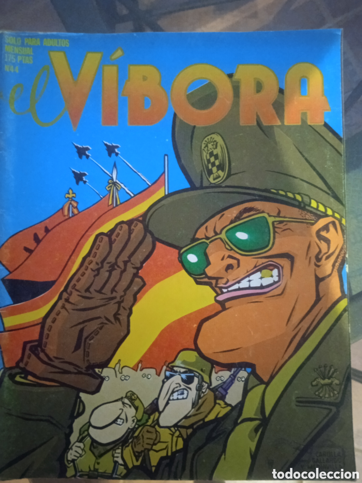 C&oacute;mics: 6 n&uacute;meros el vibora sin manchas ni rotos - Foto 1