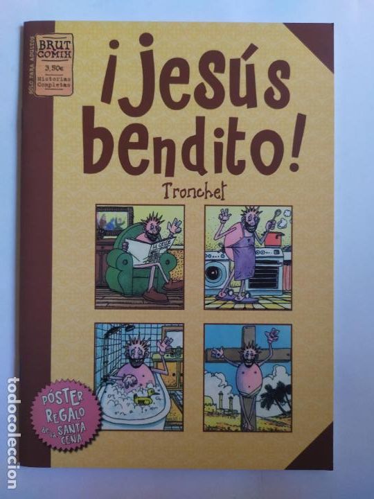 C&oacute;mics: JESUS BENDITO. TONCHET. BRUT COMIX. LA CUPULA - Foto 1