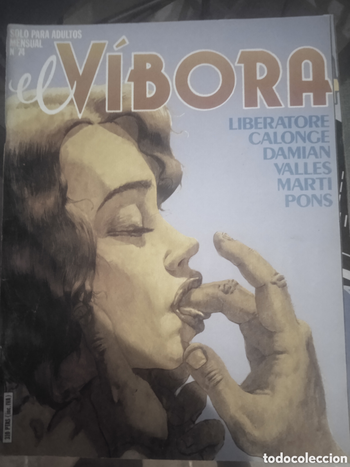 C&oacute;mics: 6 n&uacute;meros el vibora sin manchas ni rotos - Foto 3