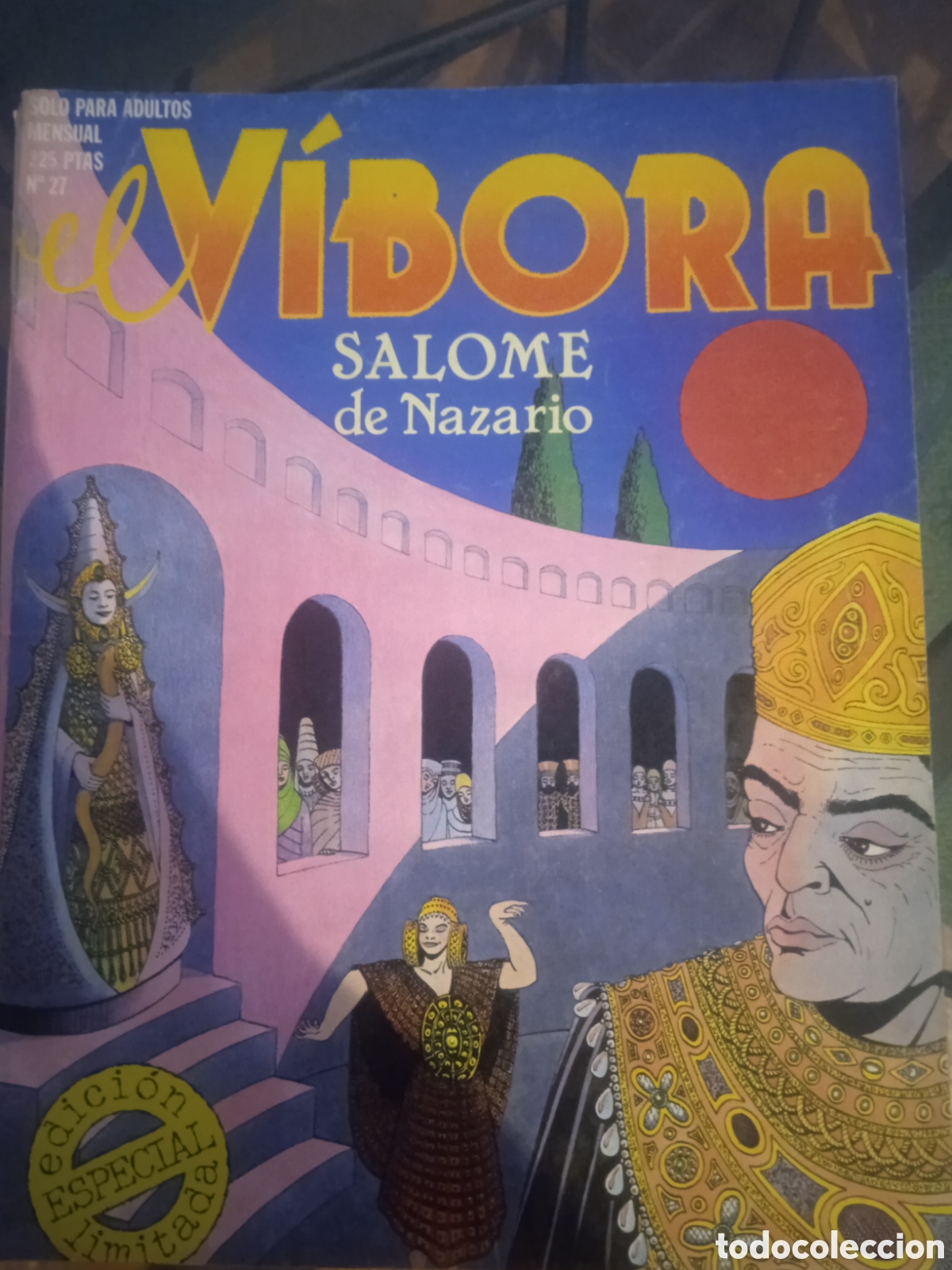 C&oacute;mics: 6 n&uacute;meros el vibora sin manchas ni rotos - Foto 1