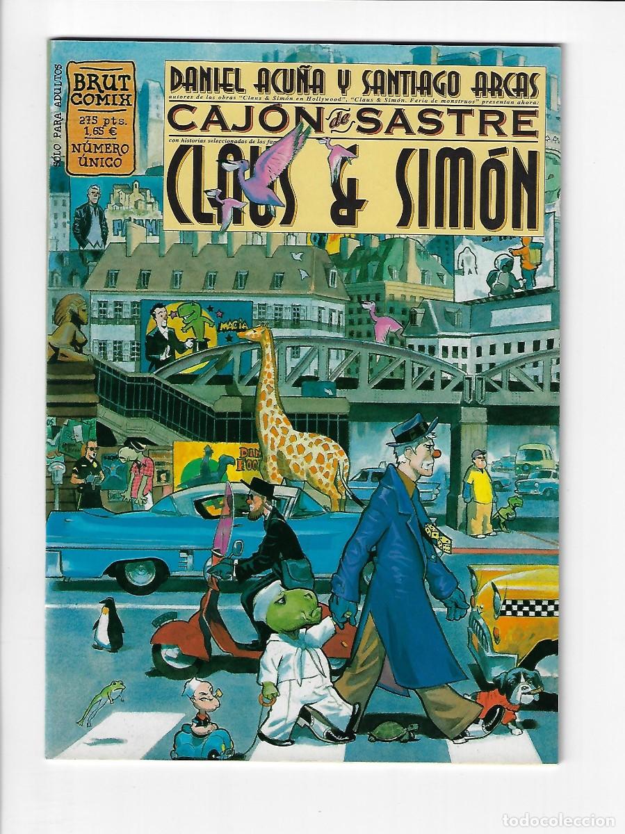 C&oacute;mics: La c&uacute;pula. Claus y Simon caj&oacute;n de sastre. Brut comix. - Foto 1