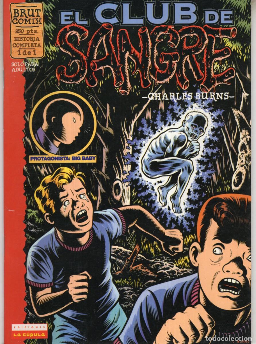 C&oacute;mics: EL CLUB DE SANGRE (CHARLES BURNS) LA CUPULA - ESTADO EXCELENTE - Foto 1