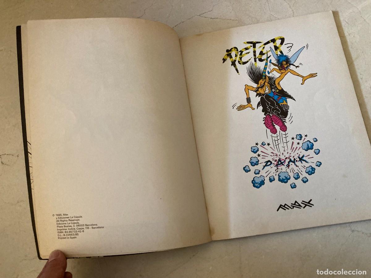 C&oacute;mics: C&oacute;mic libro PETER PANK / MAX / EDICIONES LA C&Uacute;PULA / 1&ordf; edici&oacute;n 1985 - Foto 3
