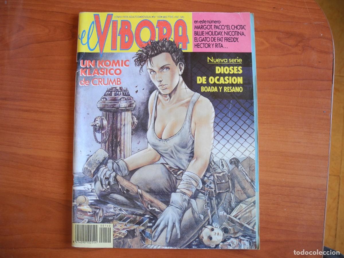 C&oacute;mics: El V&iacute;bora n. 140 Ed. La C&uacute;pula. Dioses de ocasi&oacute;n. Boada y Resano. - Foto 1