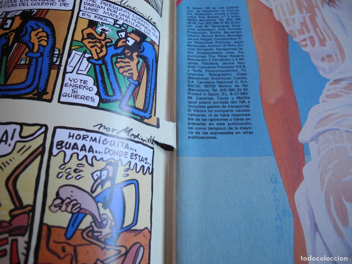 C&oacute;mics: El V&iacute;bora n. 140 Ed. La C&uacute;pula. Dioses de ocasi&oacute;n. Boada y Resano. - Foto 3