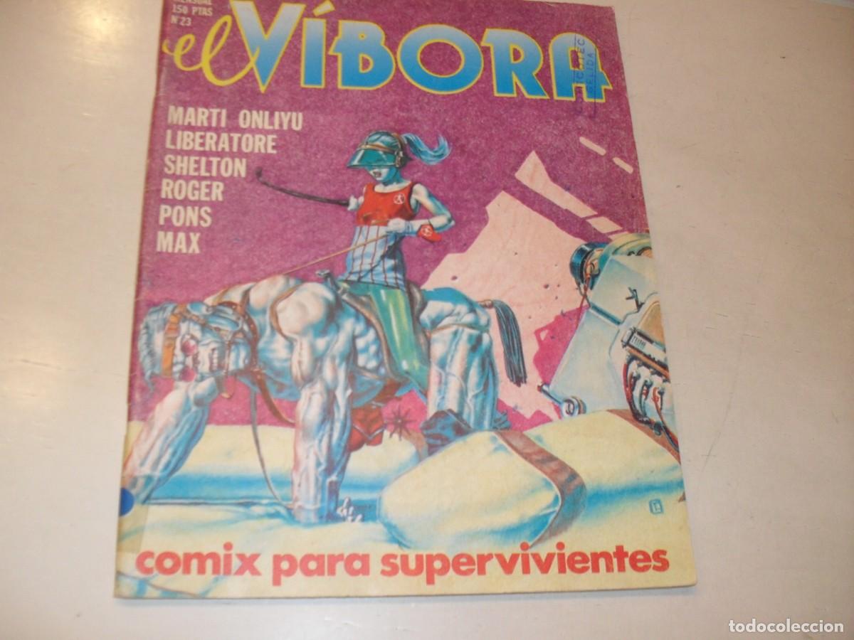 C&oacute;mics: EL VIBORA N&ordm; 23.CON ROBERTO EL CARCA,(DE 300).LA CUPULA,1979 - Foto 1