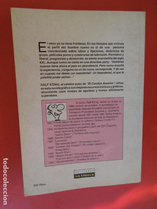 C&oacute;mics: EL HOMBRE NUEVO - RALF K&Ouml;NIG - VIBORA COMIX - EDICIONES LA C&Uacute;PULA 1991. - Foto 2
