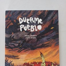 Cómics: DUERME PUEBLO - NURIA TAMARIT, XULIA VICENTE - LA CUPULA (J2)
