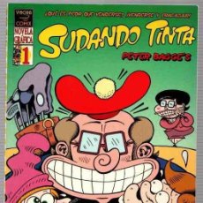 Cómics: SUDANDO TINTA 1. PETER BAGGE. LA CUPULA 2004. 1ª EDICION